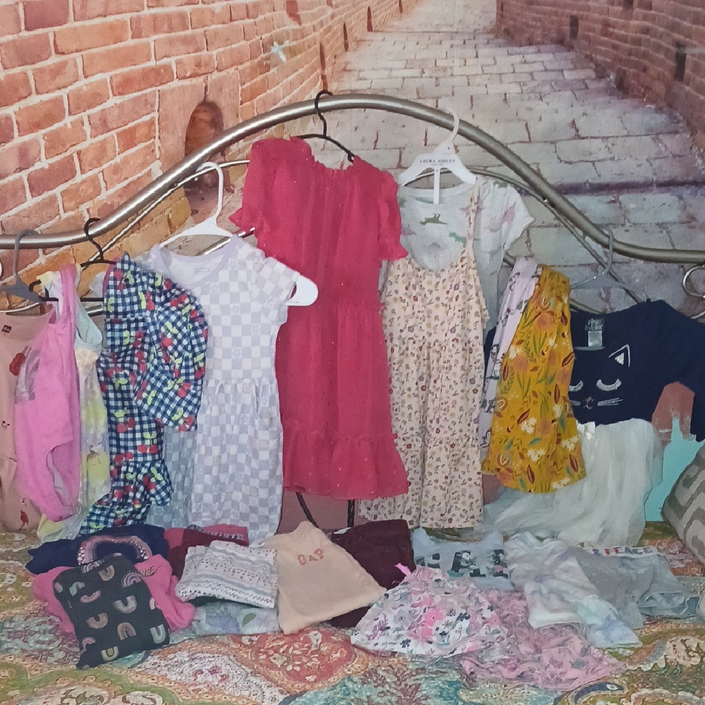 Assorted Girls' Dresses and Outfits